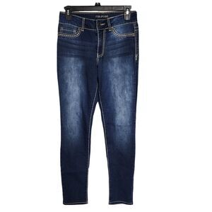 Maurices Womens Jegging Jeans Small Reg High Rise Skinny Stretch Denim Blue